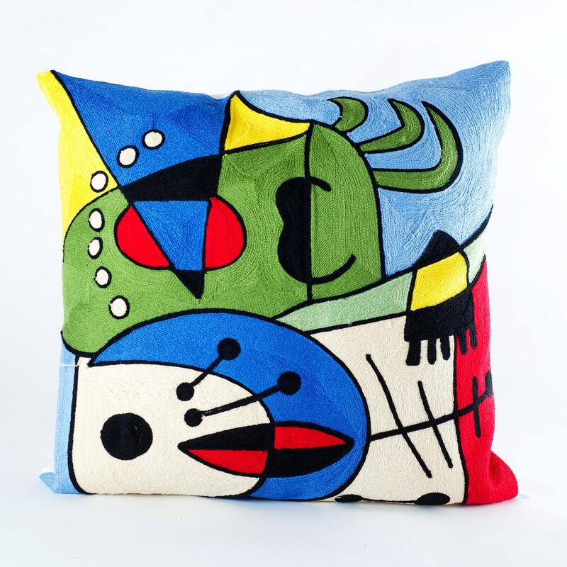 Ode to Picasso cushion  25 from Om Diva, Drury Street, Dublin