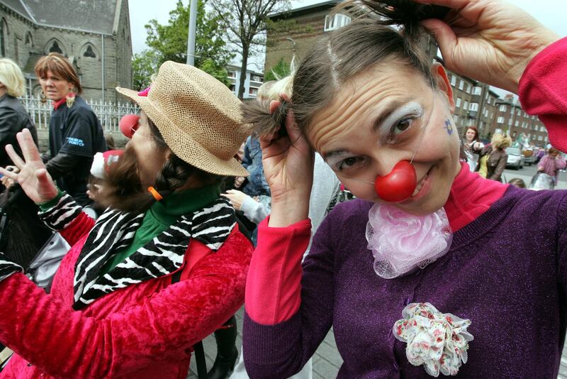 Performers at a previous Ringsend and Irishtown Community Centre May Day Parade. Photograph: Eric Luke