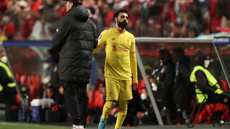 Mohamed Salah has scored once in his last nine outings for club and country. Photograph: Julian Finney/Getty Images