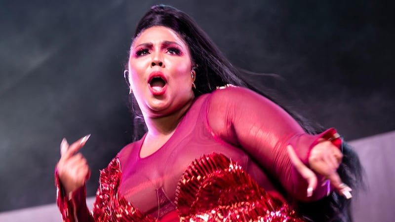 Lizzo performs onstage at the 2019 Coachella Valley Music and Arts Festival o in Indio, California. Photograph: Etienne Laurent/EPA