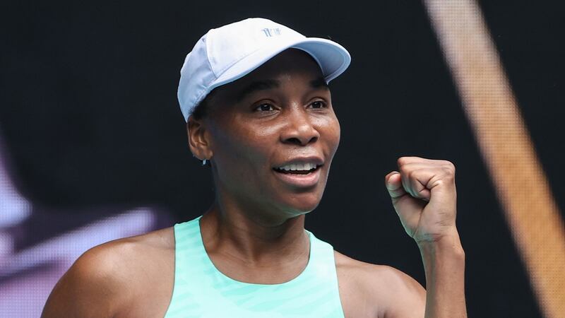 Venus Williams is through to the second round of the Australian Open. Photograph: David Gray/Getty/AFP