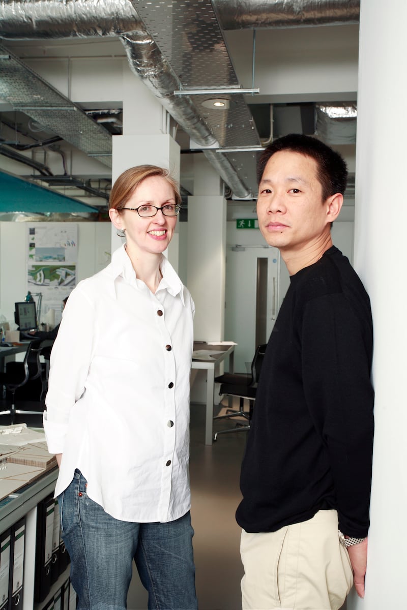 Architects Róisín Heneghan and Shih-Fu Peng