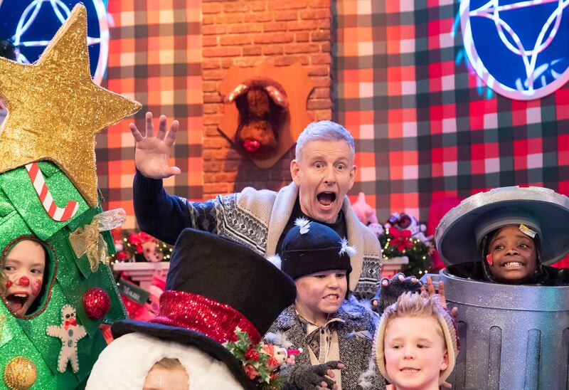 Patrick Kielty said there had been more than 100,000 applications for the 220 audience seats available in the Toy Show studio. Photograph: Colin Keegan/Collins