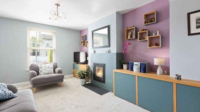 Living area in 4 St Fintan’s Villas, Deansgrange, Co Dublin