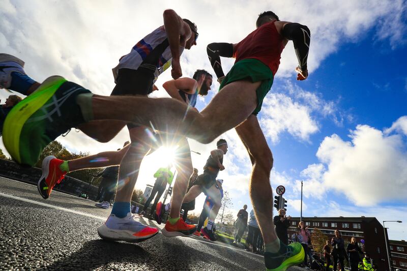 The 2022 Irish Life Dublin Marathon. Photograph: Nick Elliott/Inpho