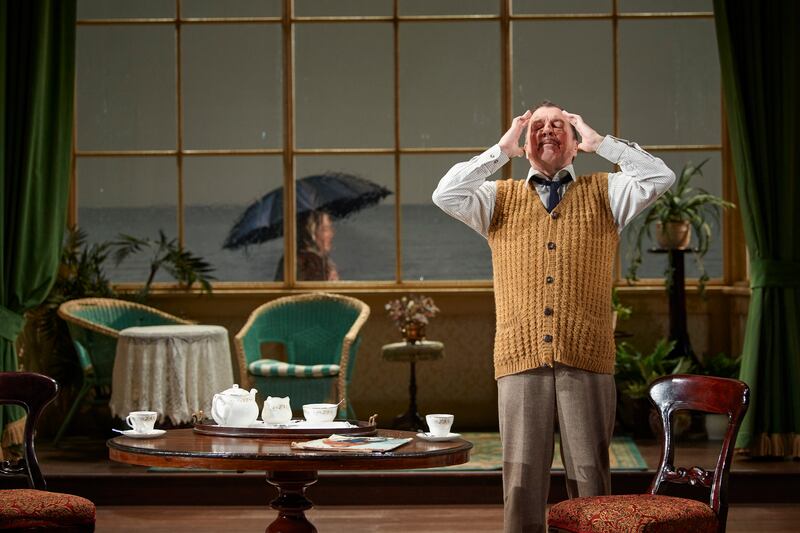 Drama at Inish: Mark O’Regan in Cal McCrystal’s production. Photograph: Ros Kavanagh