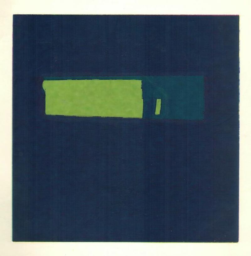 Mayumi Kimura, KARA (empty), silkscreen, unique