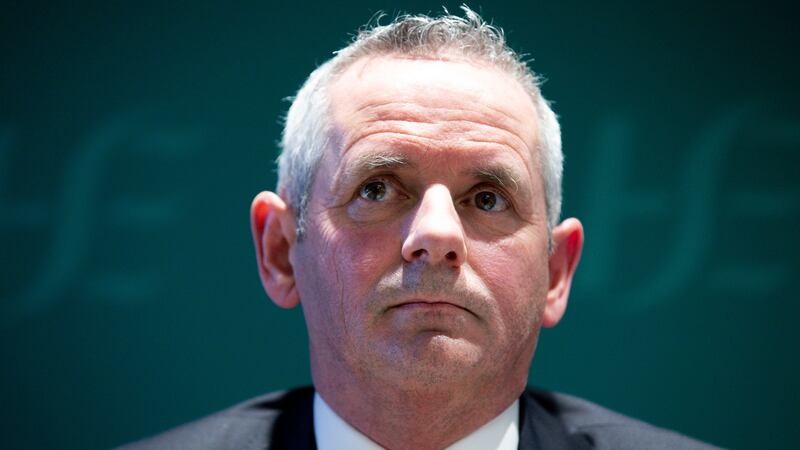 HSE chief executive Paul Reid. The provision of adequate PPE supplies was a key concern among HSE leaders at the start of the pandemic. Photograph: Tom Honan