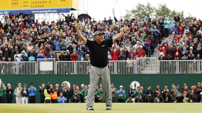 Darren Clarke was victorious at Royal St George’s in 2011. Photograph: Inpho