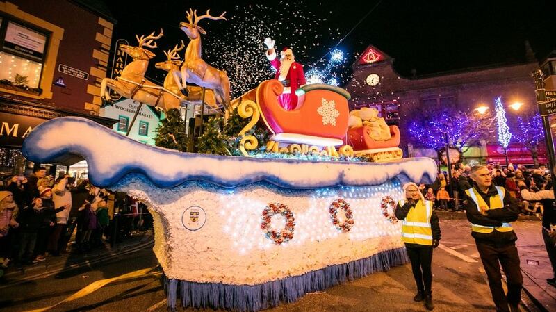The Christmas in Killarney festival sees a weekly parade  every Friday evening from late November until the end of December.
