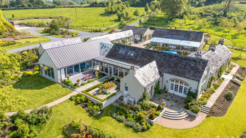 The estate has three sets of accommodation around a quadrangle