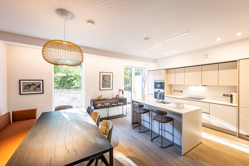 Kitchen and dining area