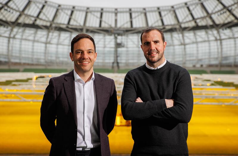 Marc Canham publicly offered John O'Shea the role of interim head coach of the Republic of Ireland men's team in a YouTube video. Photograph: Ryan Byrne/Inpho