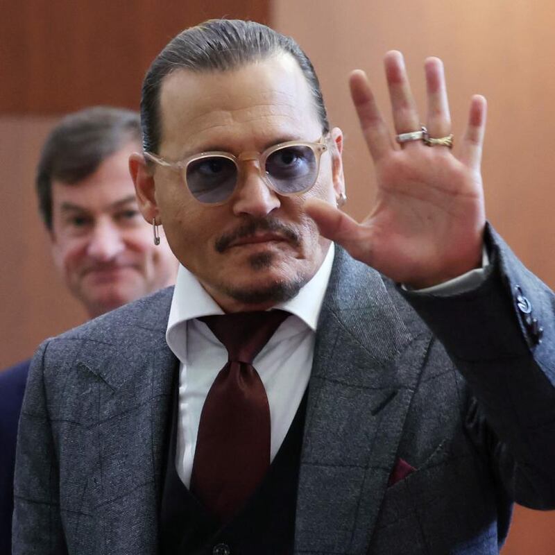 US actor Johnny Depp. Photograph: Michael Reynolds/POOL/AFP via Getty Images