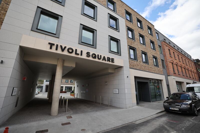 Tivoli Square: the apart-hotel on the site of the former Tivoli Theatre, on Francis Street in Dublin. Photograph: Nick Bradshaw