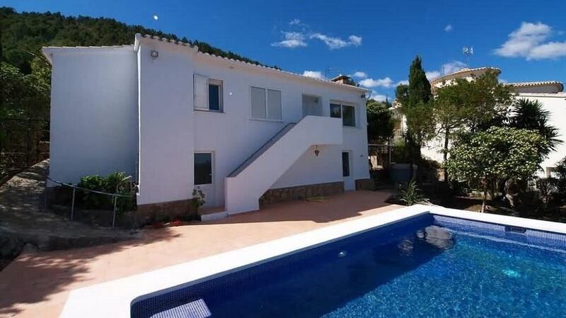 House above Denia in Costa Blanca North, Spain