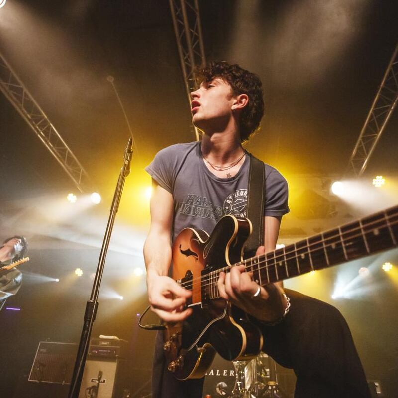 Elijah Hewson of Inhaler. Photograph: Xavi Torrent/Redferns via Getty