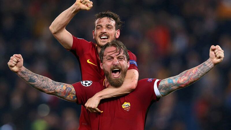 Daniele De Rossi, who has played 616 times for Roma, has signed a contract as manager until June 30th with an option to extend. Photograph: Reuters
