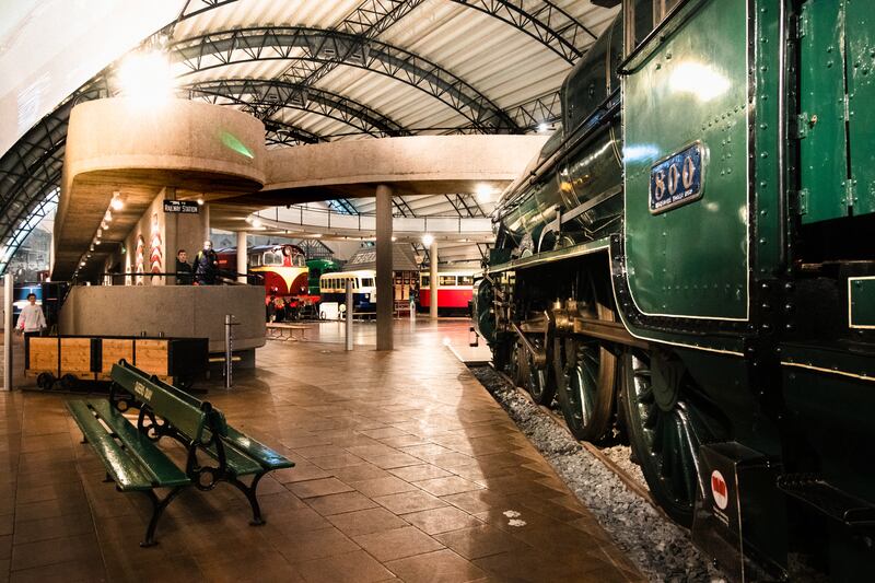 The Ulster Transport Museum has the biggest collection of railway vehicles on the island. Photograph: Courtesy of National Museums NI