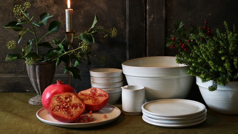 Rosemarie Durr’s hand-thrown stacking pottery range