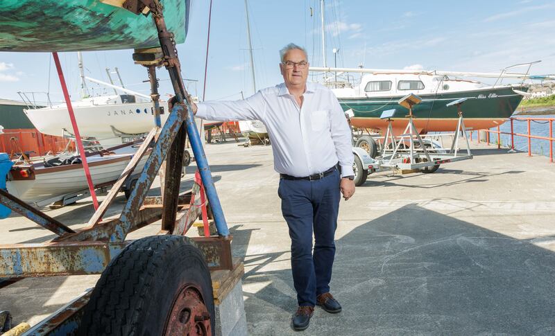 Harbour master John Carton at Sligo port. Photograph: James Connolly