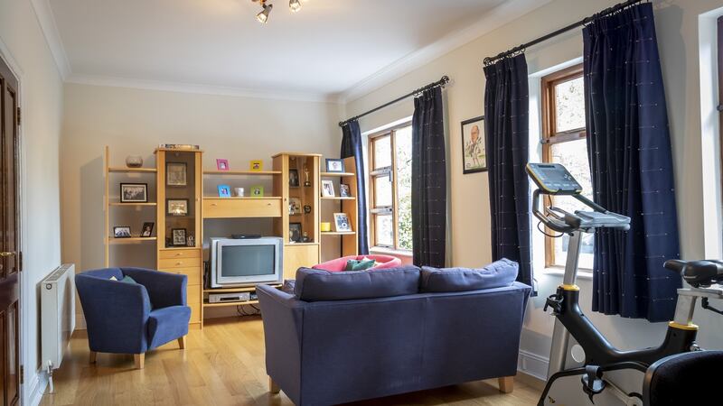 One of the reception rooms, mainly used for watching TV