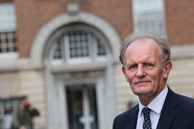 Prof John Murphy: 'There are arguments both ways, quite honestly,' he says of universal ultrasound screening. Photograph: Dara Mac Dónaill