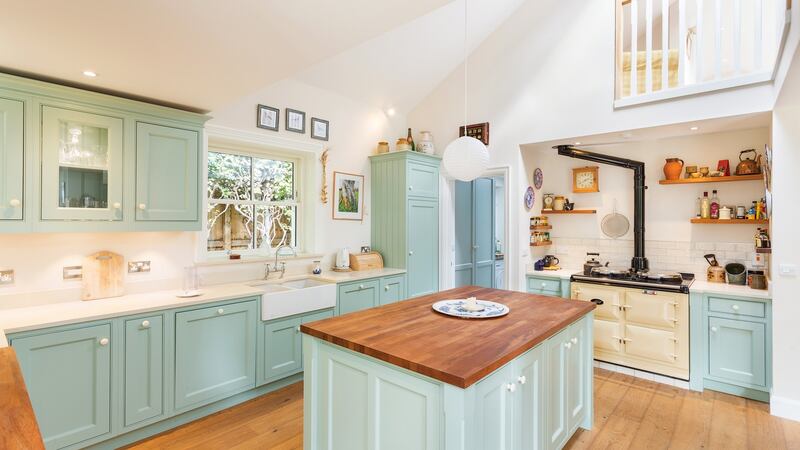 The large kitchen at Palmerston Park.