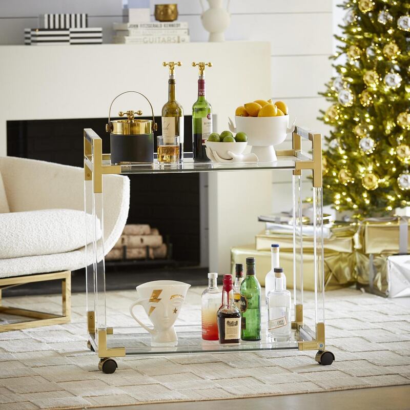 Bar cart from Jonathan Adler