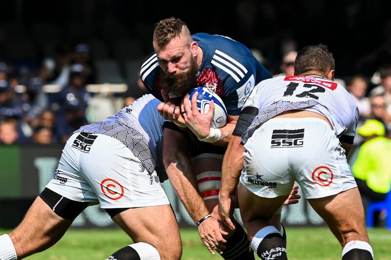 Munster followed up their Champions Cup round of 16 defeat to the Sharks in Durban with five straight wins to secure the URC title. Photograph: Darren Stewart/Gallo Images