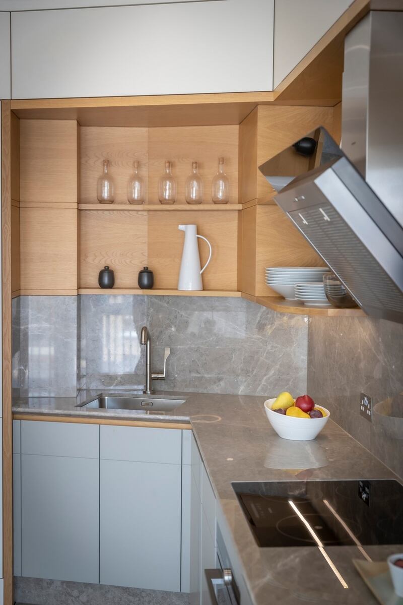 Kitchen in a two-bed apartment
