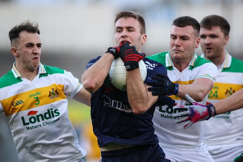 John McGrath in action for Loughmore-Castleiney last year against Clonmel Commercials. Photograph: Ben Brady/Inpho