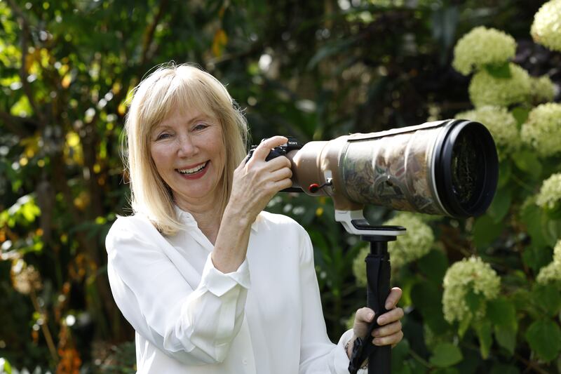 Deirdre Irwin works in occupational health at St Patrick’s University Hospital and began taking photographs of birds during the Covid-19 pandemic. Photograph: Nick Bradshaw