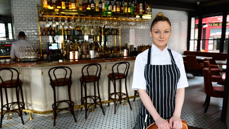Chef Grainne O’Keefe, in Pichet restaurant where she is the senior sous chef. O'Keefe is one of a growing number of chefs who run pop-up restaurants once they've finished the 'day job'