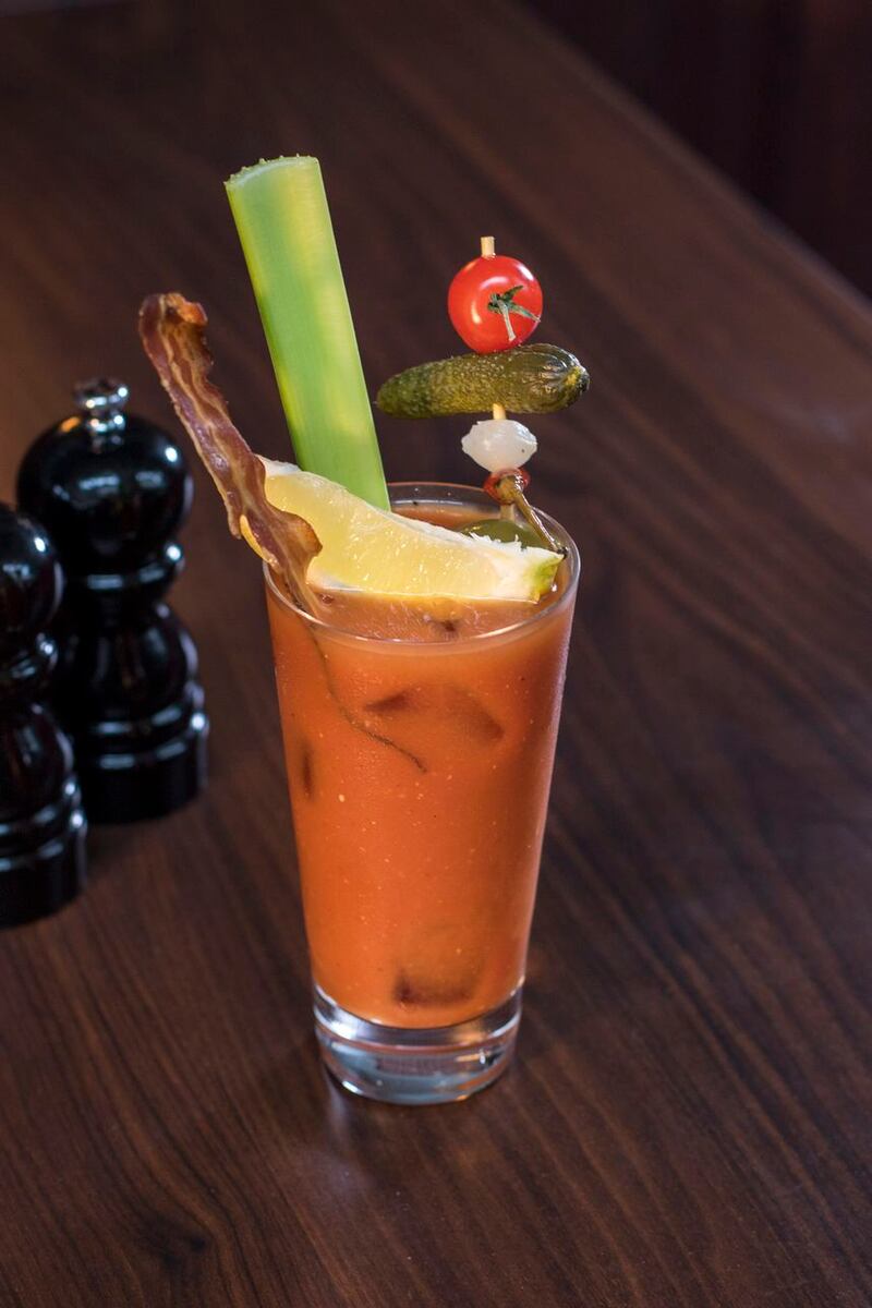 There’s Something About Mary, a vodka cocktail made with a 30-ingredient seasoning mix