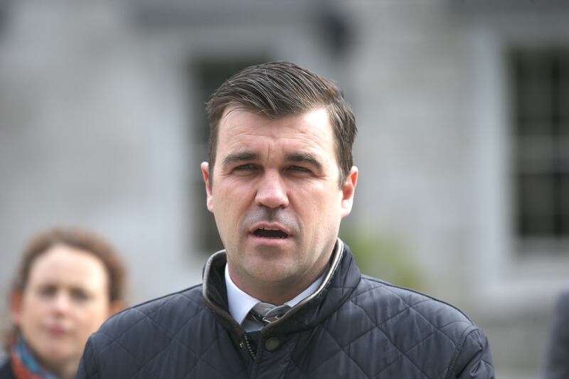 Dublin Labour TD Duncan Smith says he tries not to let his party's terrible poll numbers bother him. Photograph: Stephen Collins/Collins Photos