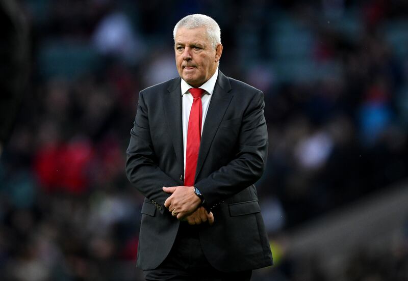 Warren Gatland made seven changes to his starting XV for last week’s game in Twickenham, promoting five of the replacements from the previous week. Photograph: Clive Mason/Getty Images