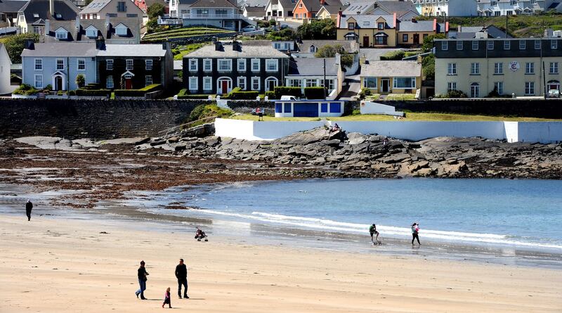 The seafront at Kilkee in Co Clare. The town's GAA club has won the county senior football championship eight times but now has just one senior team.