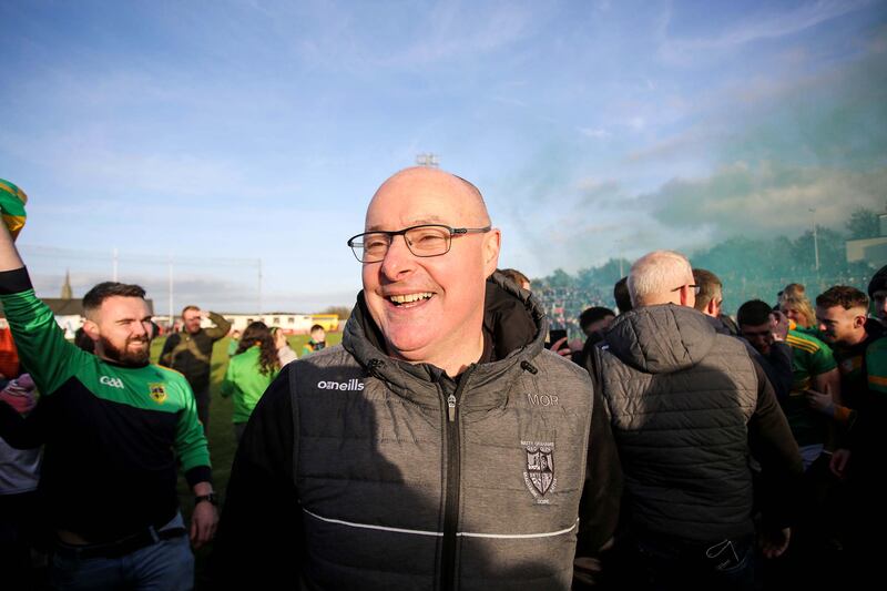 Glen manager Malachy O'Rourke leads his side into the Ulster final this weekend. Photograph: Lorcan Doherty/Inpho