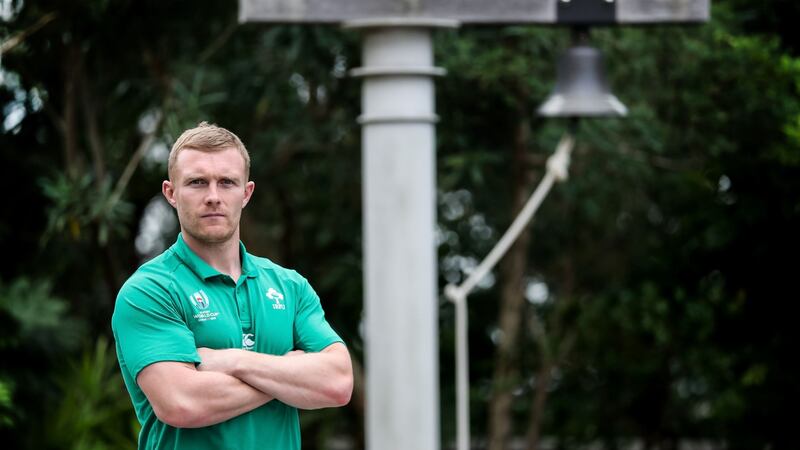 Keith Earls: ‘Back then, I probably would have changed something during the week, something ridiculous like changing my diet or changing my routine or tried to get better.’ Photograph: Dan Sheridan/Inpho