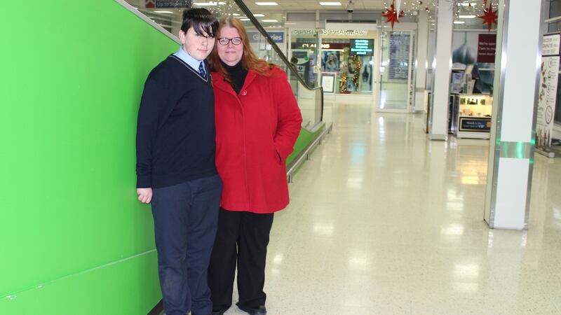 Dr Tanya Cassidy, assistant professor at Dublin City University of nursing, with her son and Gabriel