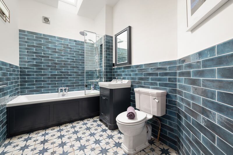 Family bathroom. Photograph: Andrew Nolan