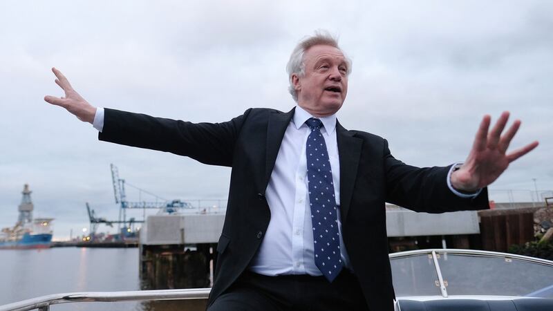Brexit secretary David Davis who has resigned from the government. File photograph: Ian Forsyth/PA Wire