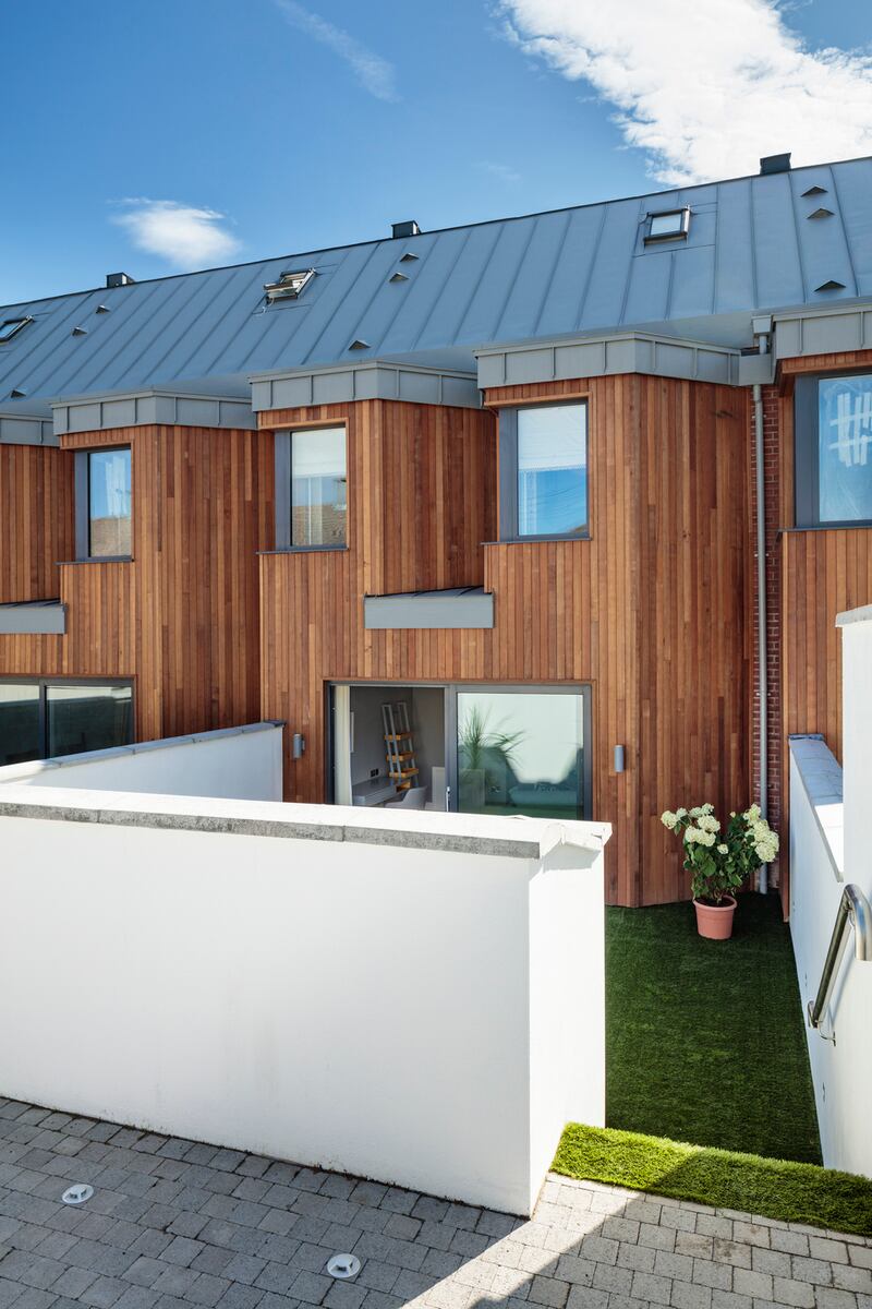 Rear garden. Photograph: Peter Moloney/PM Photography