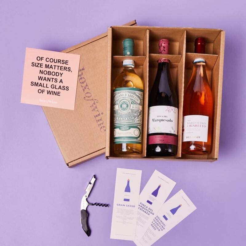Boxofwine.ie 3 bottle box €59