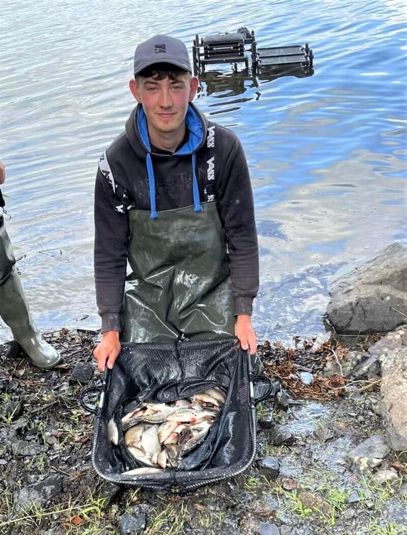 Charlie Richards, current U20 world champion, winner of the fundraiser on Concra Wood