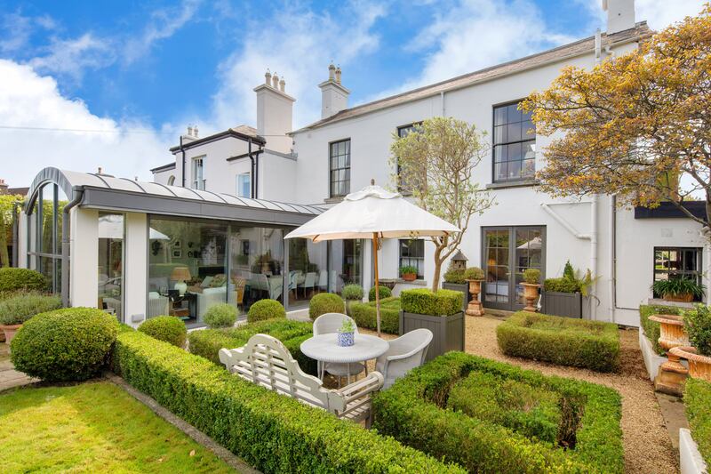 Extension and courtyard