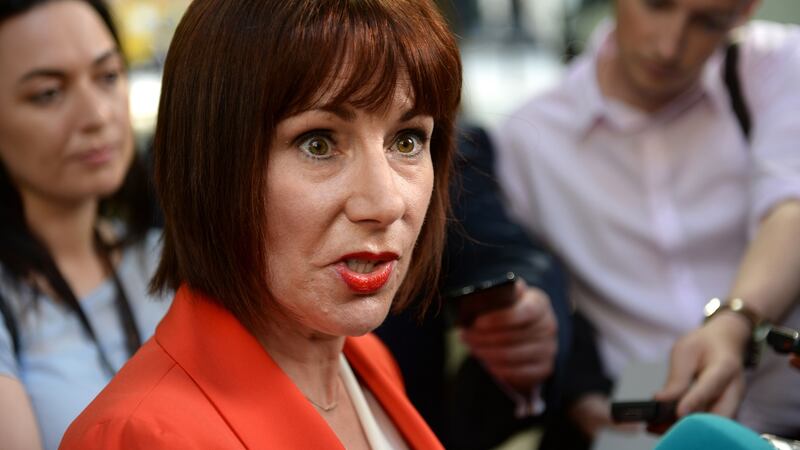Minister for Culture Josepha Madigan called for women to be ordained and priests to be allowed marry after leading a prayer service in south Dublin last weekend. Photograph: Dara Mac Donaill/The Irish Times.