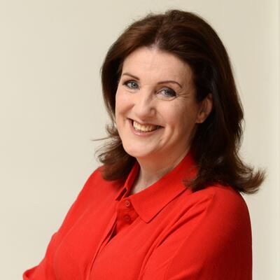 Irish Food Writing Awards 2022: Corinna Hardgrave, who won the restaurant-writing award. Photograph: Dara Mac Dónaill