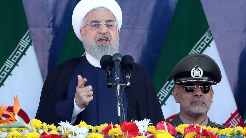 Iranian president Hassan Rouhani. Photograph: Abedin Taherkenarah/EPA